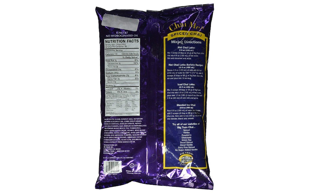 Big Train Special Chai    Pack  1586 grams